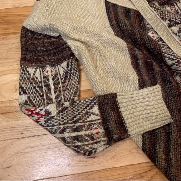 KNOX ROSE Cardigan Southwest Aztec Long Sleeve EUC - Picture 4 of 10
